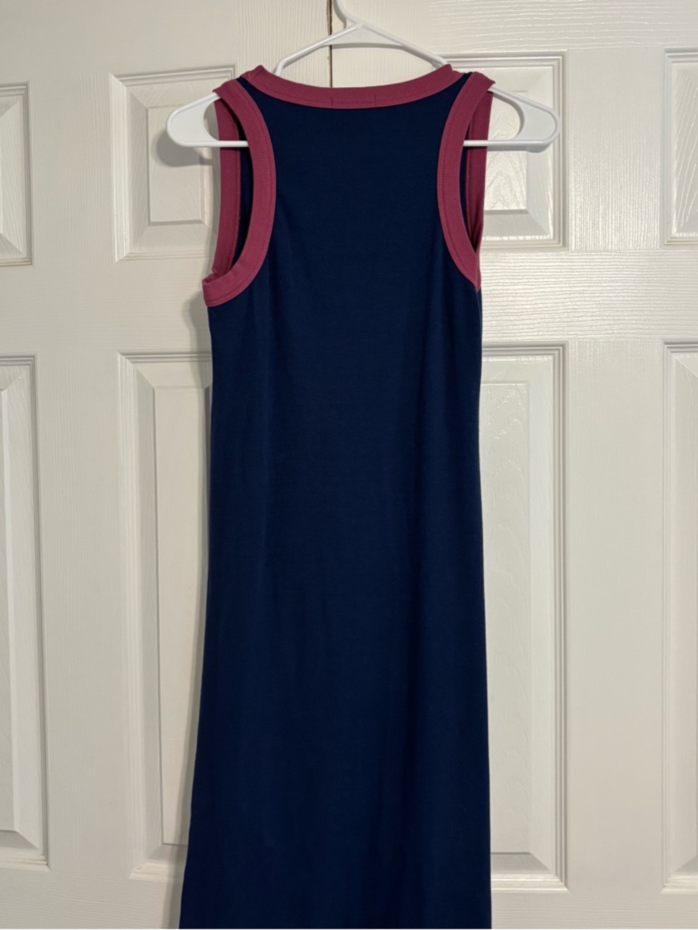 Anthropologie Sundry Sleeveless Ribbed Mini Dress - Picture 4 of 6